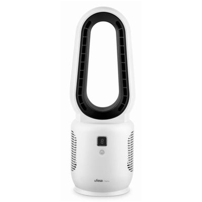 Ventilateur de bureau UFESA Nara — rechargeable, écran LED