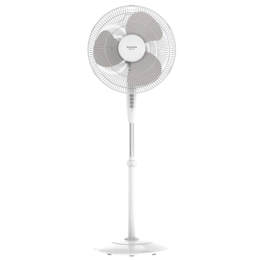 Ventilateur sur pied Taurus 944688000, modèle simple sur fond blanc