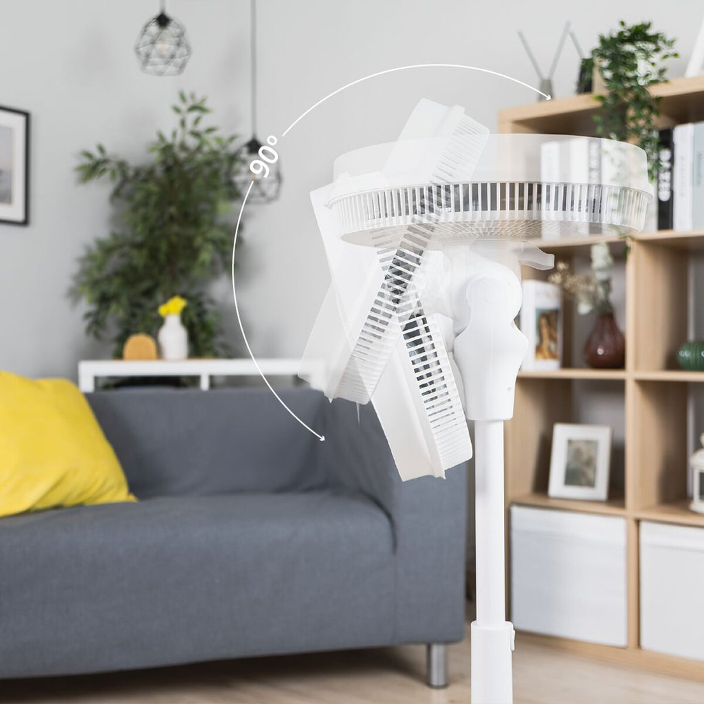 Ventilateur sur pied UFESA 84406249 24 W — grandes pales et télécommande — vue 3