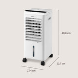 Rafraîchisseur évaporatif UFESA Narvik 60 W — Réservoir 5 L, commande tactile — vue 2