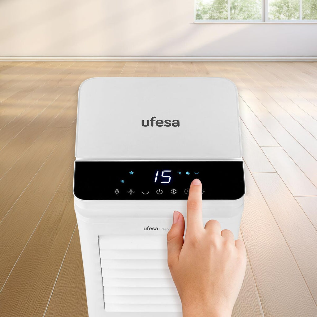 Rafraîchisseur évaporatif UFESA Narvik 60 W — Réservoir 5 L, commande tactile — vue 3