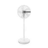 Ventilateur sur pied UFESA Nagasaki 24 W blanc, plié et prêt à transporter