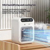 Mini rafraîchisseur d'air de bureau USB — humidificateur 3 vitesses