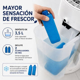 Rafraîchisseur évaporatif tour Hushly 4-en-1 — Réservoir 3,5 L, InnovaGoods — vue 4