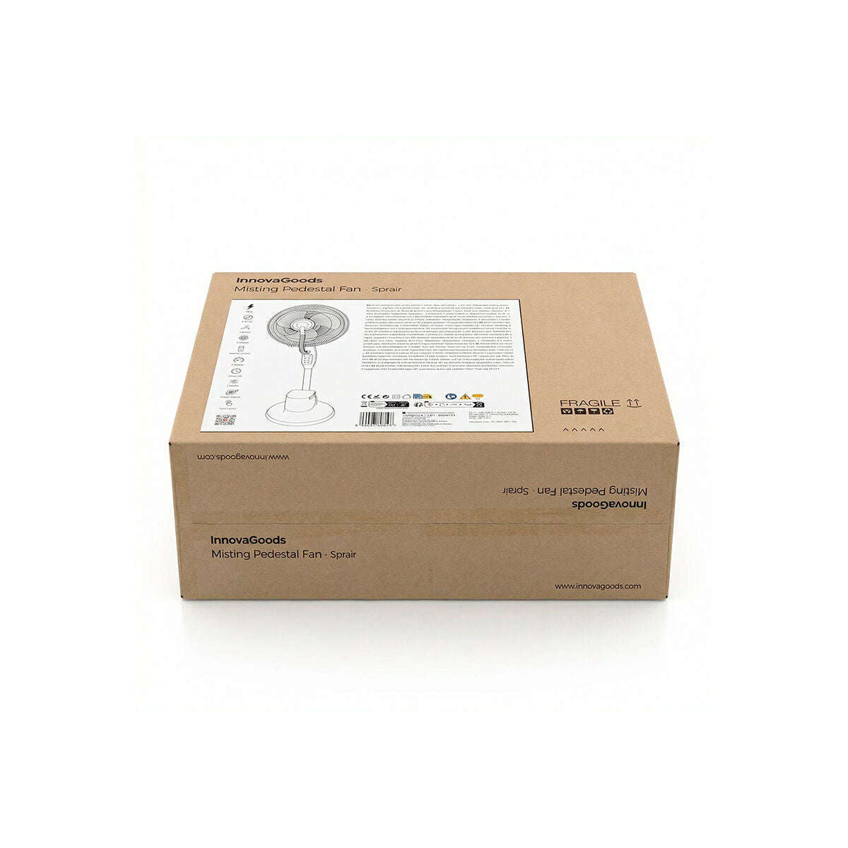 Ventilateur brumisateur sur pied Sprair InnovaGoods — nébulisation 3 L — vue 10